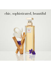 Elizabeth Arden 5th Avenue perfume UAE in elegant bottle with floral and wooden accents
