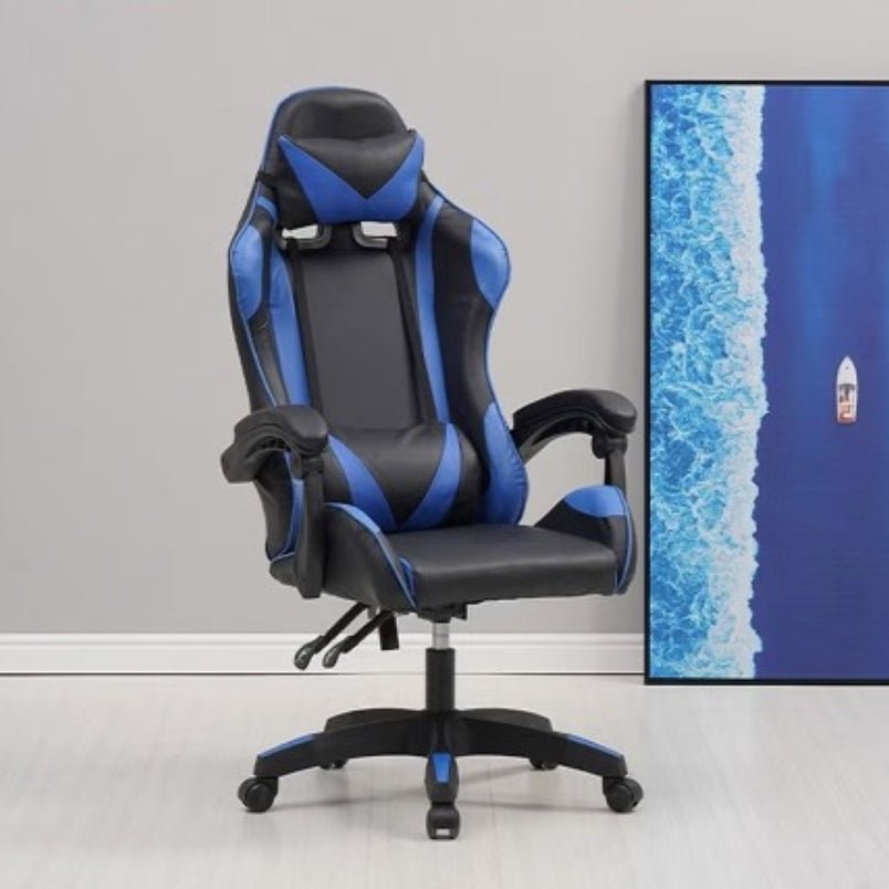 Ergonomic Gaming Chair Heavy Duty Office Chair With Headrest And Armrest - Mumzar.com