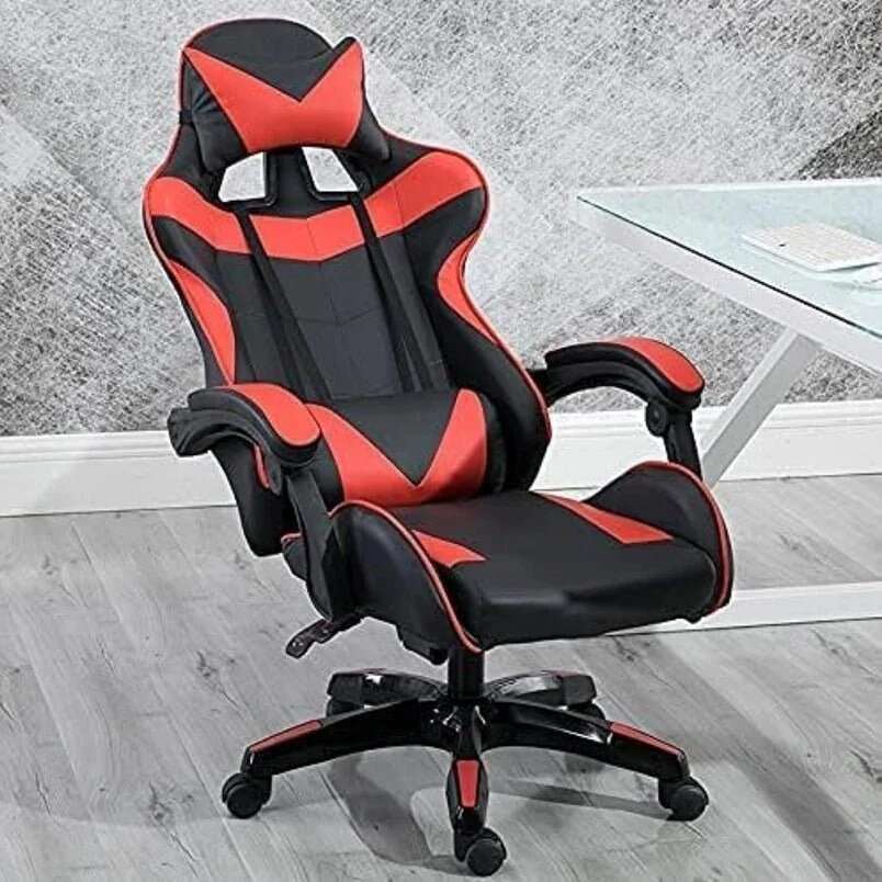 Ergonomic Gaming Chair Heavy Duty Office Chair With Headrest And Armrest - Mumzar.com