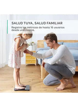 Smart body composition scale with two people weighing, eufy