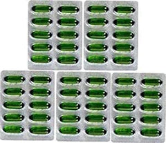 Evion 400mg softgels for skin green softgel capsules in five blister packs by Generic vendor