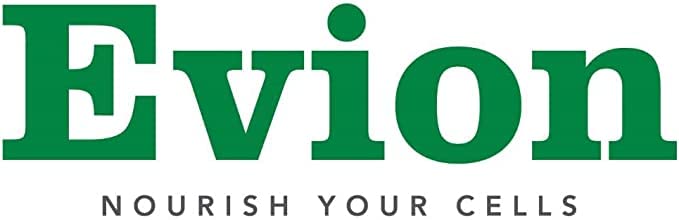 Evion green logo with tagline Nourish Your Cells representing Evion 400mg softgels for skin product
