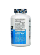 LeanMode supplement bottle back label with Supplement Facts panel and Made in the USA