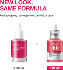 ANUA 10% Niacinamide+ 4% TXA Serum, Ceramide, Hyaluronic Acid, Tranexamic Acid, Vitamin B12 Natural color, Korean Glass Skin, Fragrance-Free, Dark Spot Serum, Korean Skincare