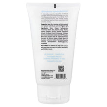 Unscented hydrating facial moisturizer tube, back panel with ingredient and usage details