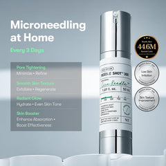 VT COSMETICS CICA Reedle Shot 300 | Advanced Night Exosome, Microneedling Serum, Centella Asiatica, Hyaluronic Acid, Propolis, Soft Skin, Regeneration, Glass Skin, Korean Skincare Booster (50ml)