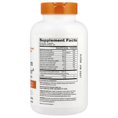 Calcium Bone Maker supplement bottle with orange cap, Supplement Facts panel on back