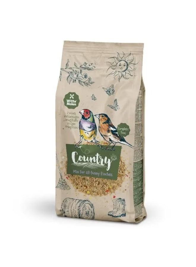 Witte Molen Country finches seed mix (600g) in printed paper bag