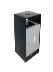 Durable Outdoor Dustbin for Home and Commercial Use Black