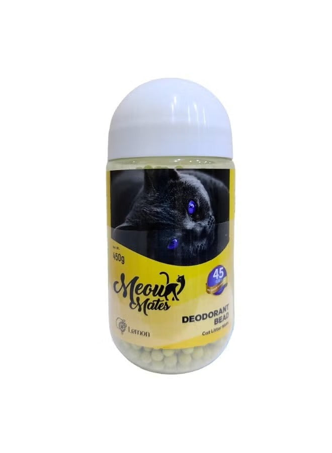 Meow Mates Deodorant Bead 450g - Lemon