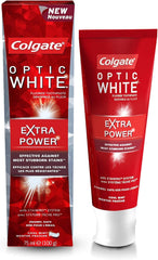 Colgate Optic White Extra Power Whitening Toothpaste, 75ml