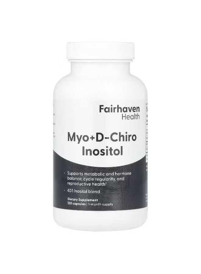 Fairhaven Health Myo and D-Chiro Inositol supplement UAE for metabolic balance and reproductive health