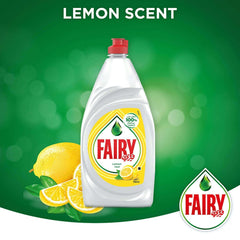Fairy Lemon Dishwashing Liquid 750ml Powerful & Fresh - Mumzar