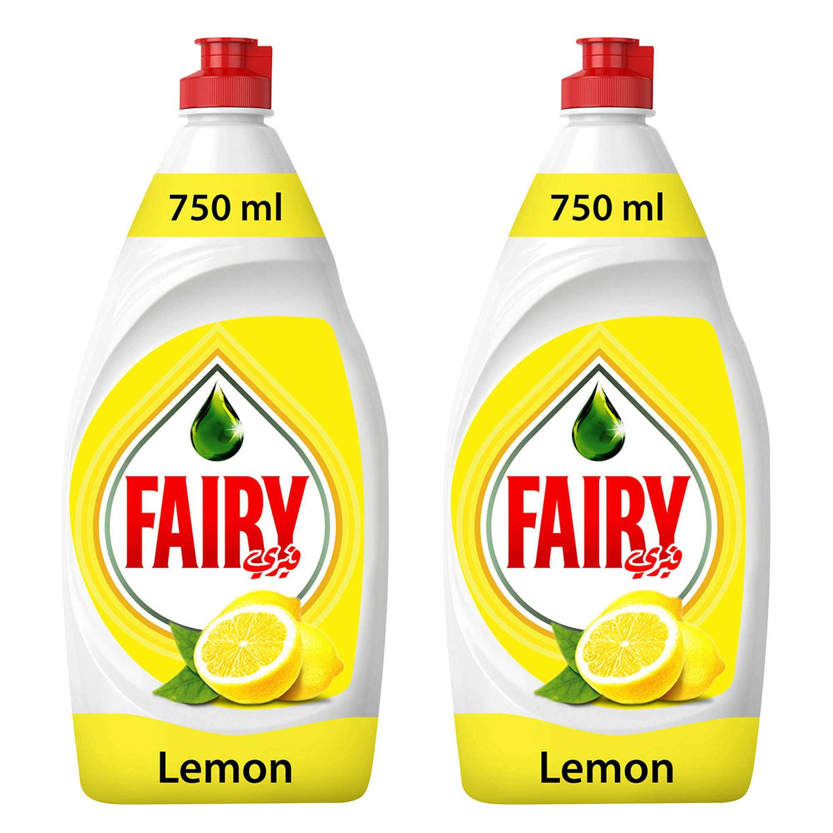 Fairy Lemon Dishwashing Liquid 750ml Powerful & Fresh - Mumzar
