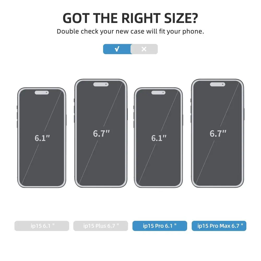 Diogo Jota iPhone 15 Pro case shown on phone size guide for 6.1 inch and 6.7 inch models