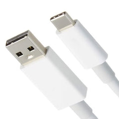 Huitich fast data transfer USB Type C lead charging cable with white connectors and durable design