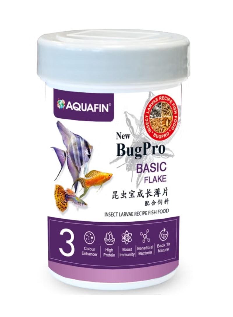 BugPro Basic Flake insect larvicide container, purple label and white lid