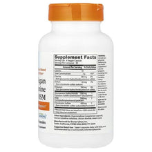 Doctor's Best vegan supplement bottle back label with orange cap