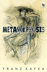 Order Metamorphosis English edition book cover by Franz Kafka featuring abstract sketch art