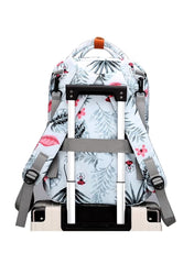 Floral baby travel bag by Huitich featuring a stylish design and adjustable straps for convenience