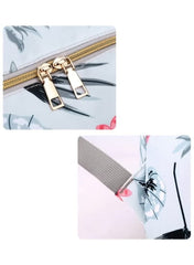 Huitich floral baby travel bag featuring a stylish design and durable zipper for easy access