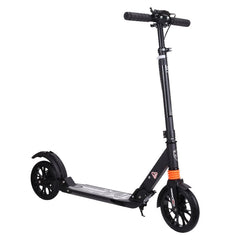 Winner Sky black electric foldable commuter scooter with shock absorption and large wheels