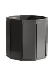 Huitich foldable ice bath tub in black with sturdy panels for easy setup and storage