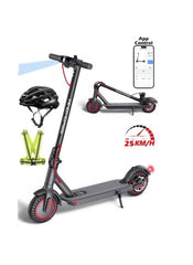 Huitich foldable scooter 30km range with app control helmet and speed up to 25 km per hour