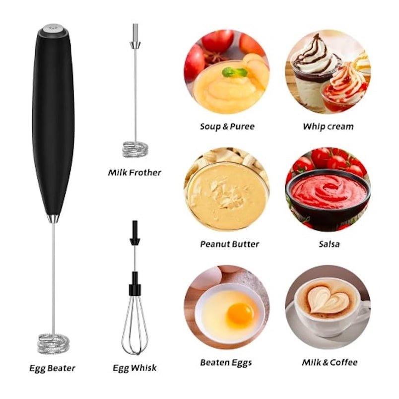 Fubq Handheld Mixer and Foam Maker - Stainless Steel & ABS - Mumzar.com