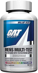 GAT SPORT Multi Test multivitamin bottle 150 tablets men's testosterone support supplement
