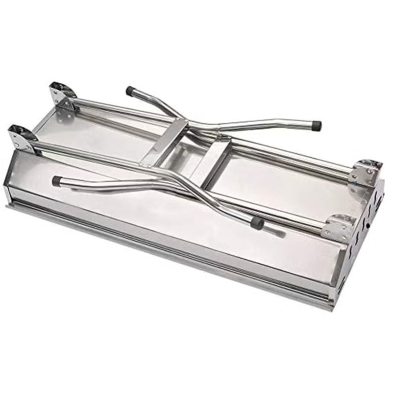 Huitich charcoal grill with 10 piece BBQ tool set for grilling in stainless steel design