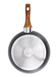 Huitich 13 piece kitchen cookware set frying pan with wooden handle and nonstick surface
