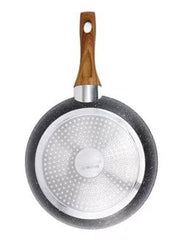 Huitich 13 piece kitchen cookware set frying pan with wooden handle and nonstick surface