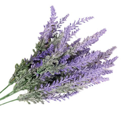 Huitich artificial lavender flowers decor with realistic purple blooms and green stems for home decoration