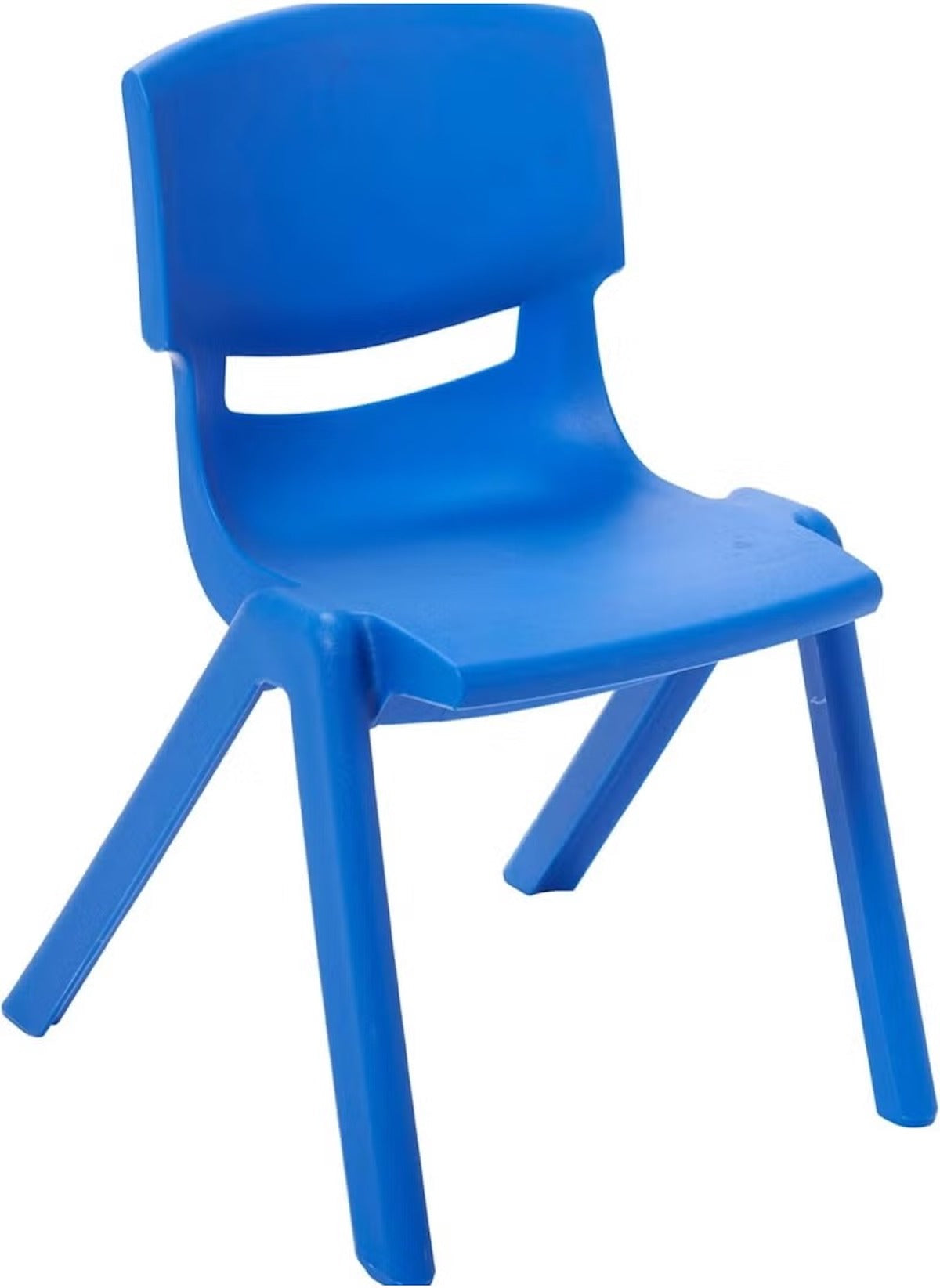 Huitich lightweight playroom chair for kids in blue with durable plastic design
