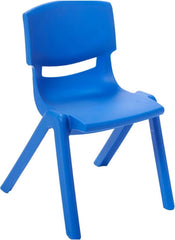 Huitich lightweight playroom chair for kids in blue with durable plastic design