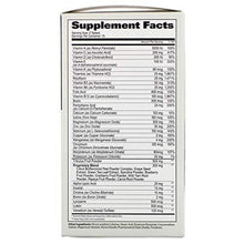 Supplement Facts panel on GAT Sport Men's Multi+Test bottle, ingredient table
