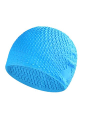 Generic Silicone Swim Cap for Long Hair Durable & Comfortable - Mumzar