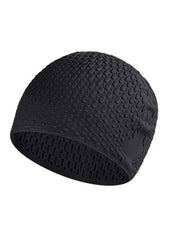 Generic Silicone Swimming Cap for Long Hair Durable & Comfortable - Mumzar