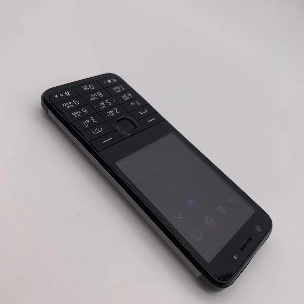 Mumzar black feature phone with numeric keypad and touchscreen dual sim GSM phone unlocked for basic calling and texting