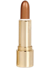 Huitich 3D pearlescent contour stick highlighter in golden bronze shade with sleek gold packaging