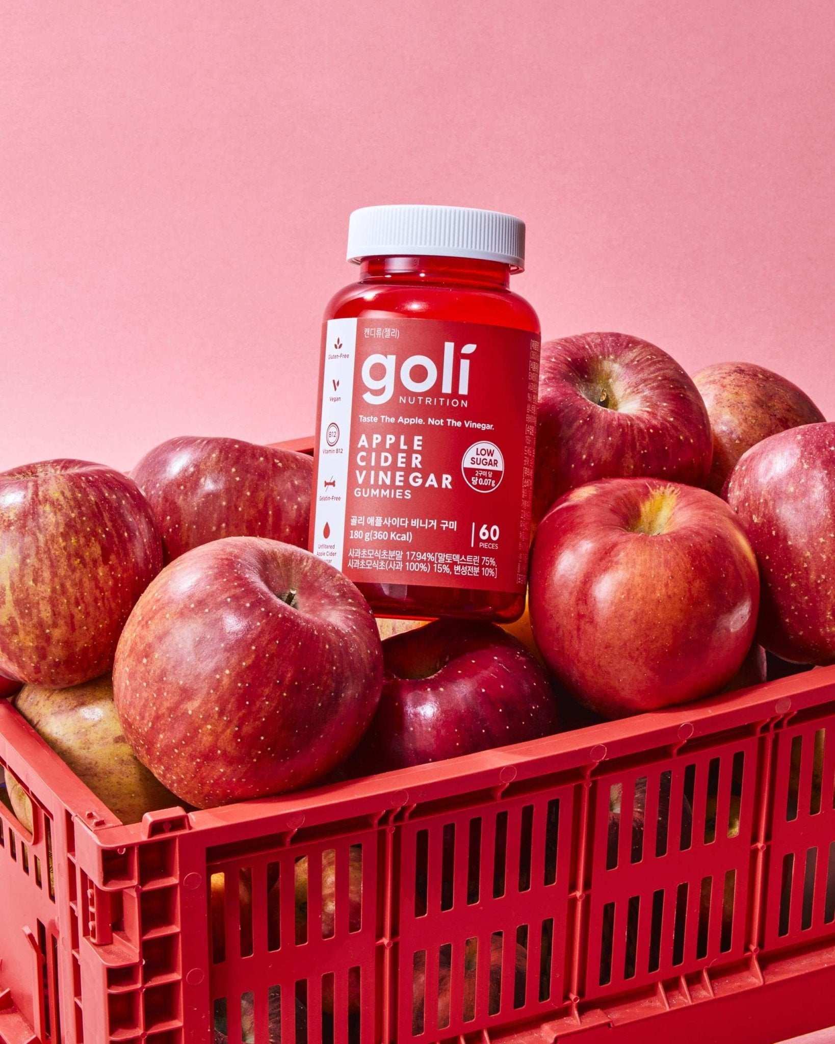 Goli Sugar Free Apple Cider Vinegar Supplement Gummies - Mumzar