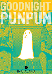 Goodnight Punpun manga volume 1 cover by Inio Asano featuring a cartoon bird character on a subway seat