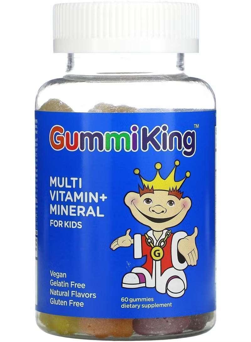 Multi-Vitamin + Mineral for Kids – 60 Gummies (Assorted Fruit Flavors) - Mumzar