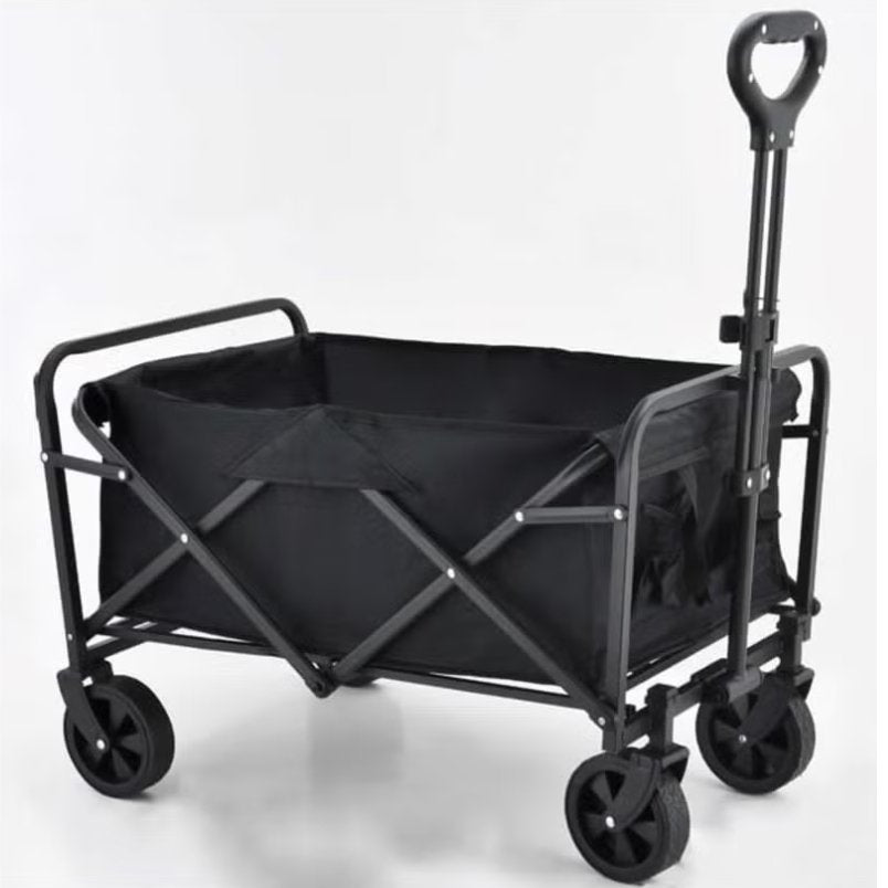 Heavy Duty Foldable Camping Cart Your Ultimate Gear Hauler for Outdoor Adventures - Mumzar.com