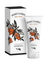 Hendel's Garden goji cream face moisturizer tube beside product box