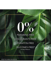Herbal Essences Argan Oil Shampoo UAE with 0% parabens, colourants, paraffin, and silicones for healthy hair.