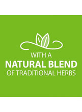 Herbal slimming tea panel reading With a Natural Blend of Traditional Herbs