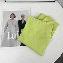 بنطال ممزار الضيق عالي الخصر للنساء - قصة أنيقة