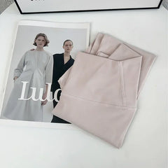 بنطال ممزار الضيق عالي الخصر للنساء - قصة أنيقة